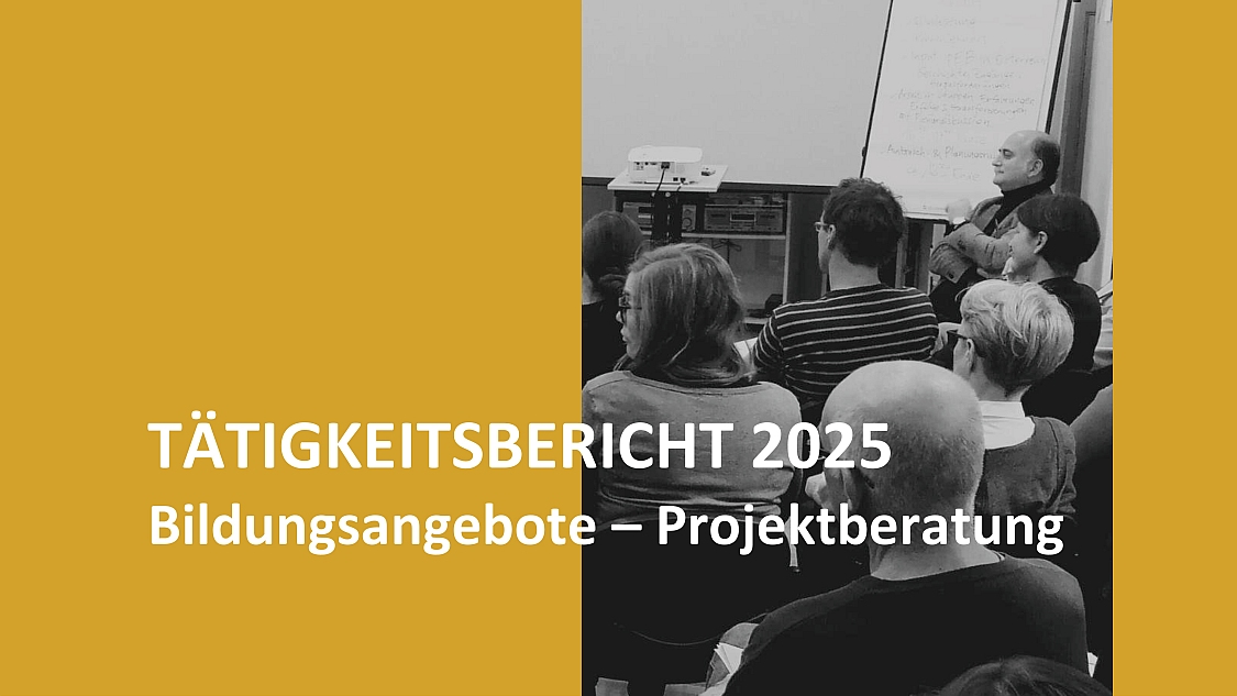 Deckblatt T&auml;tigkeitsbericht 2025